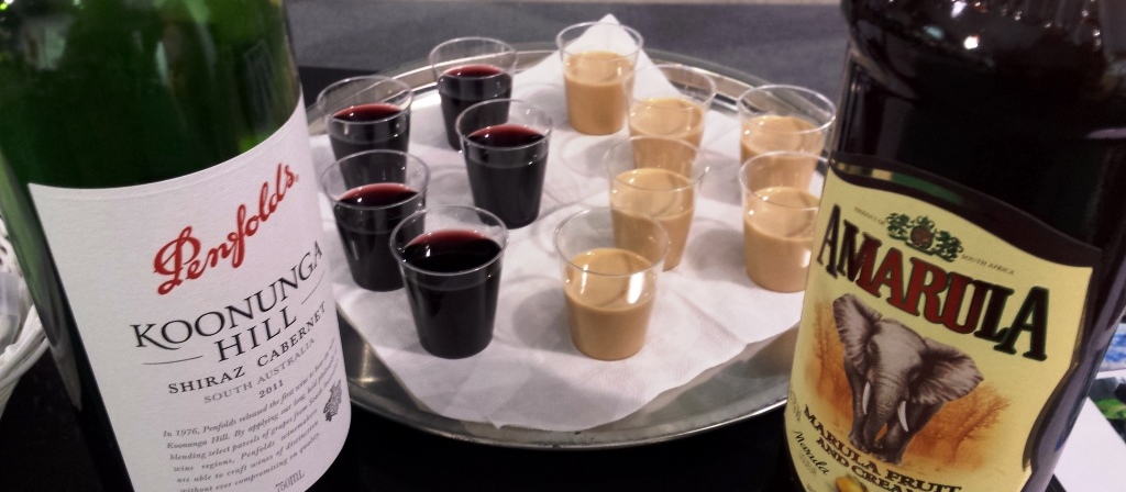 Amarula, Rotwein aus Australien am cotravel Stand