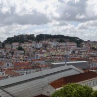 Blick über die portugiesische Hauptstadt Lissabon